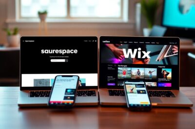 Squarespace vs Wix Website Builder for Entrepreneurs Comparison