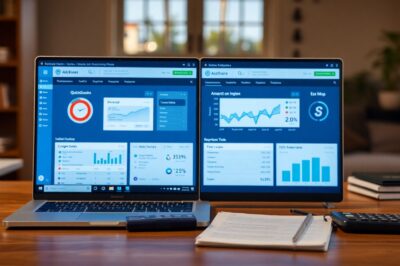 QuickBooks vs Xero for Small Business Accounting Software with Key Features