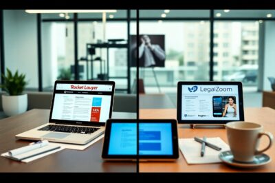 Rocket Lawyer vs LegalZoom for Legal Services and Startup Comparison