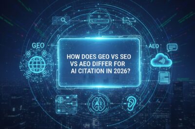 How Does GEO vs SEO vs AEO Differ for AI Citation in 2026?