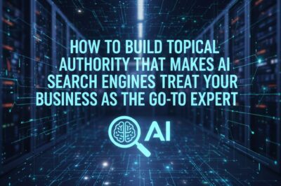 How to Build Topical Authority That Makes AI Search Engines Treat Your Business as the Go-To Expert