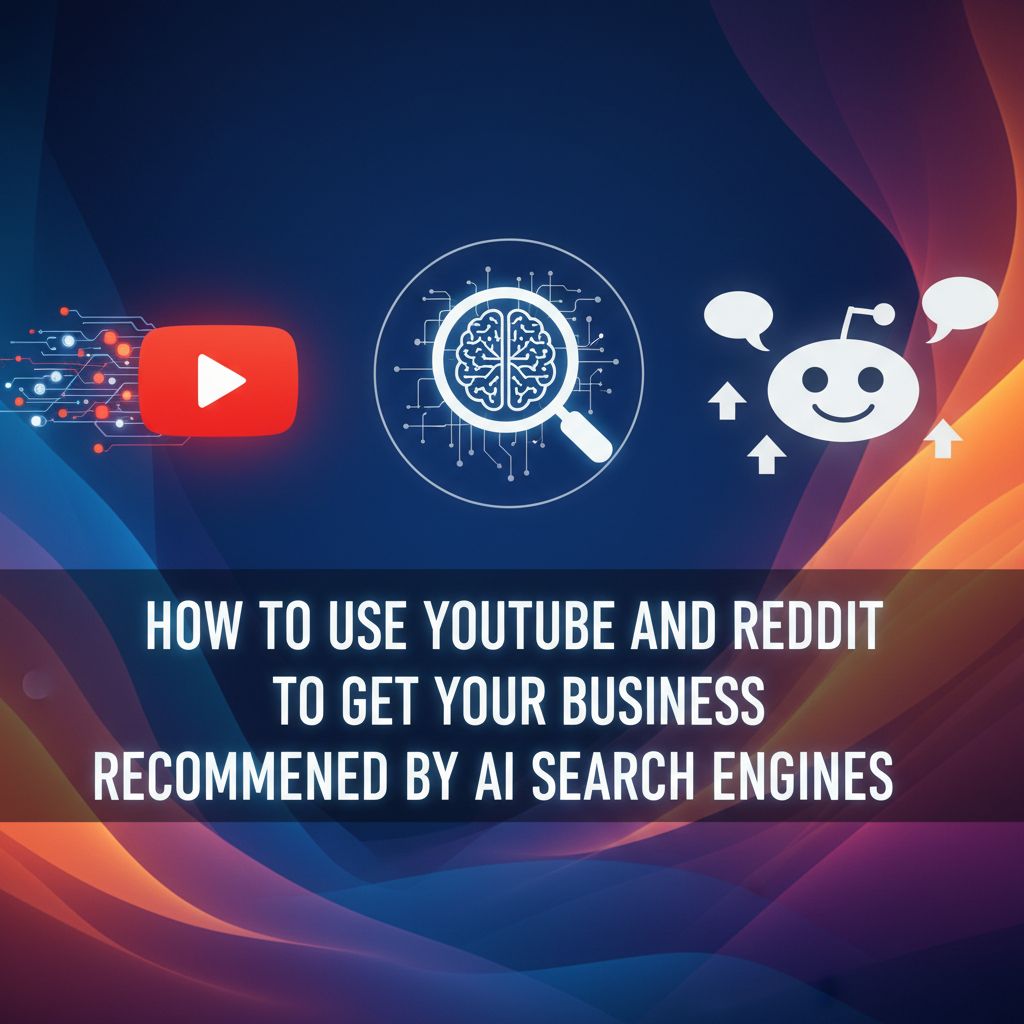 How to Use YouTube and Reddit to Get Your Business Recommended by AI Search Engines