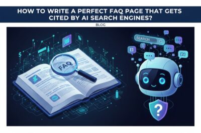 How to Write a Perfect FAQ Page That Gets Cited by AI Search Engines