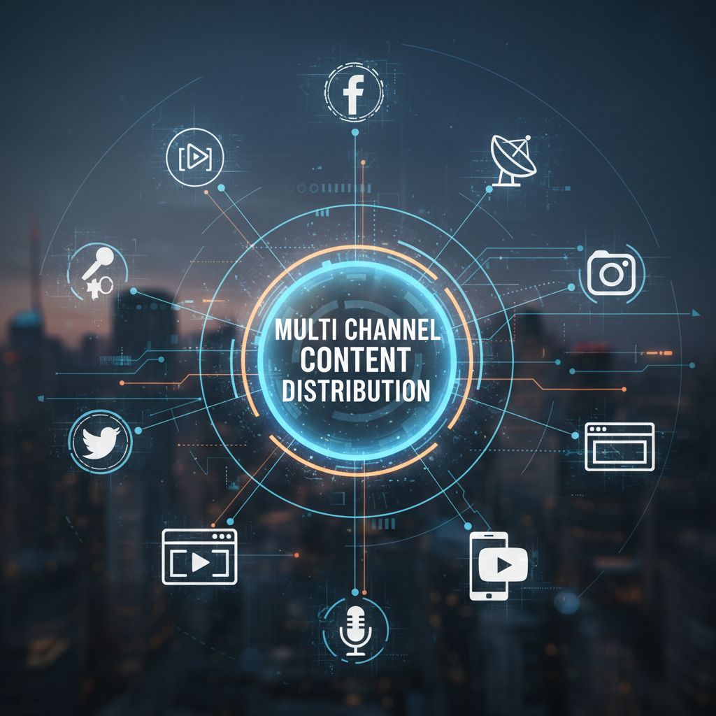 Multiple Channel Distribution Multi Channel Content Distribution - Business Startup Support: Master AI