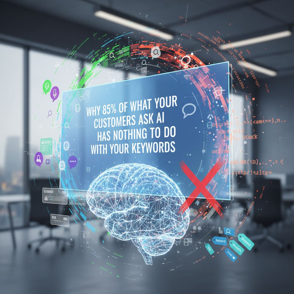 What Your Customers Ask AI Has Nothing to Do With Your Keywords